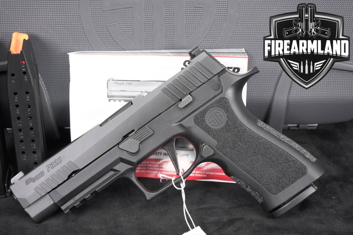 Sig Sauer P320 XSeries XFULL Optics‑Ready 9mm 4.7 P 320 +3 MAGS & ORIG CASE