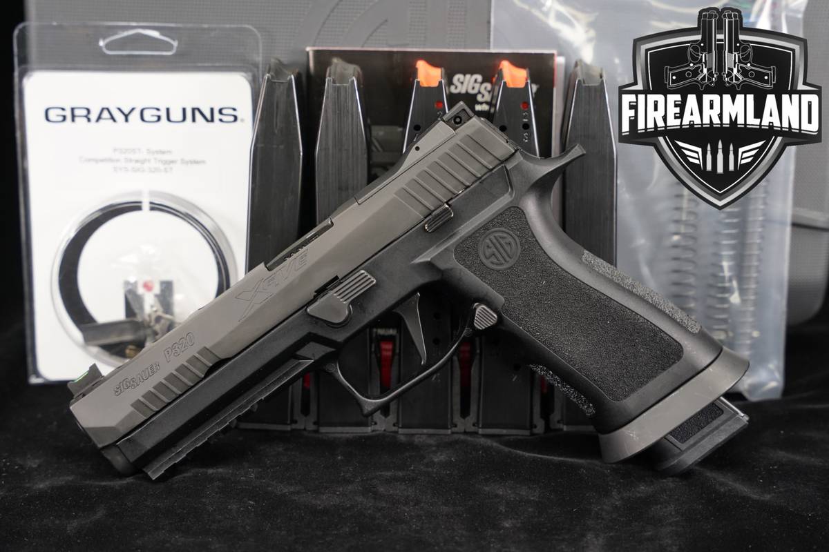 Sig Sauer P320 XFIVE 9mm 5 P 320 X Five X5 +6 MAGS & ORIG CASE