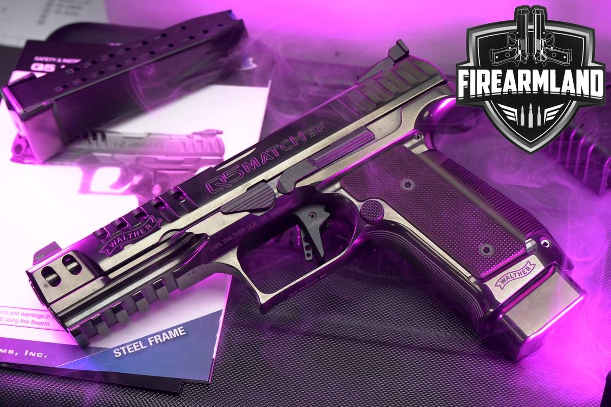 Walther Q5 Match SF BLACK DIAMOND MEISTER MANUFAKTUR 9mm +2 MAGS & ORIG BOX