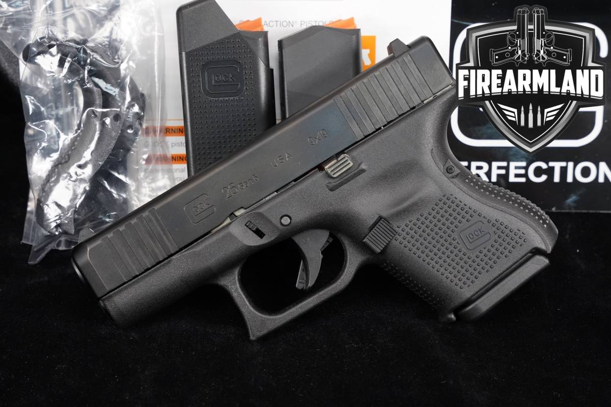 Glock 26 Gen5 G26 Gen 5 +3 MAGS & ORIG CASE