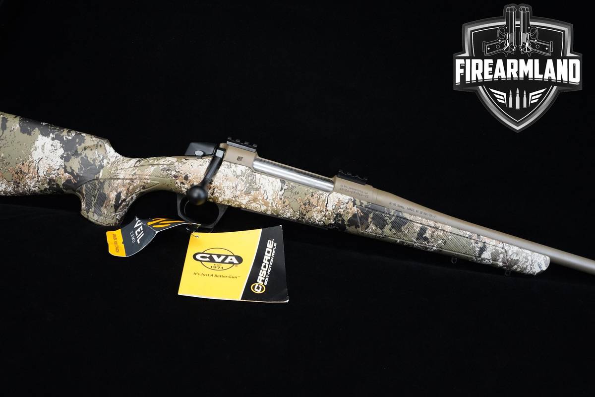 LIKE-NEW CVA Cascade 30-06 24" FDE Cerakote CVA-Cascade SUPPRESSOR-READY