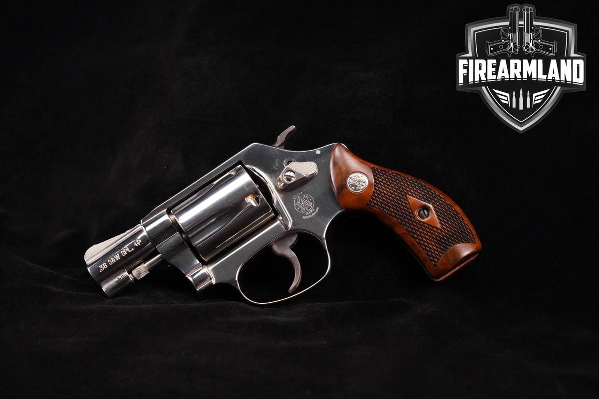 Smith & Wesson Model 36-10 Classic 38-Special +P 2" Bright Nickel