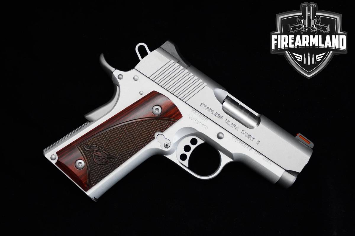 Kimber Ultra Carry II Stainless 9mm 1911 3" Kimber 1911 ORIG CASE