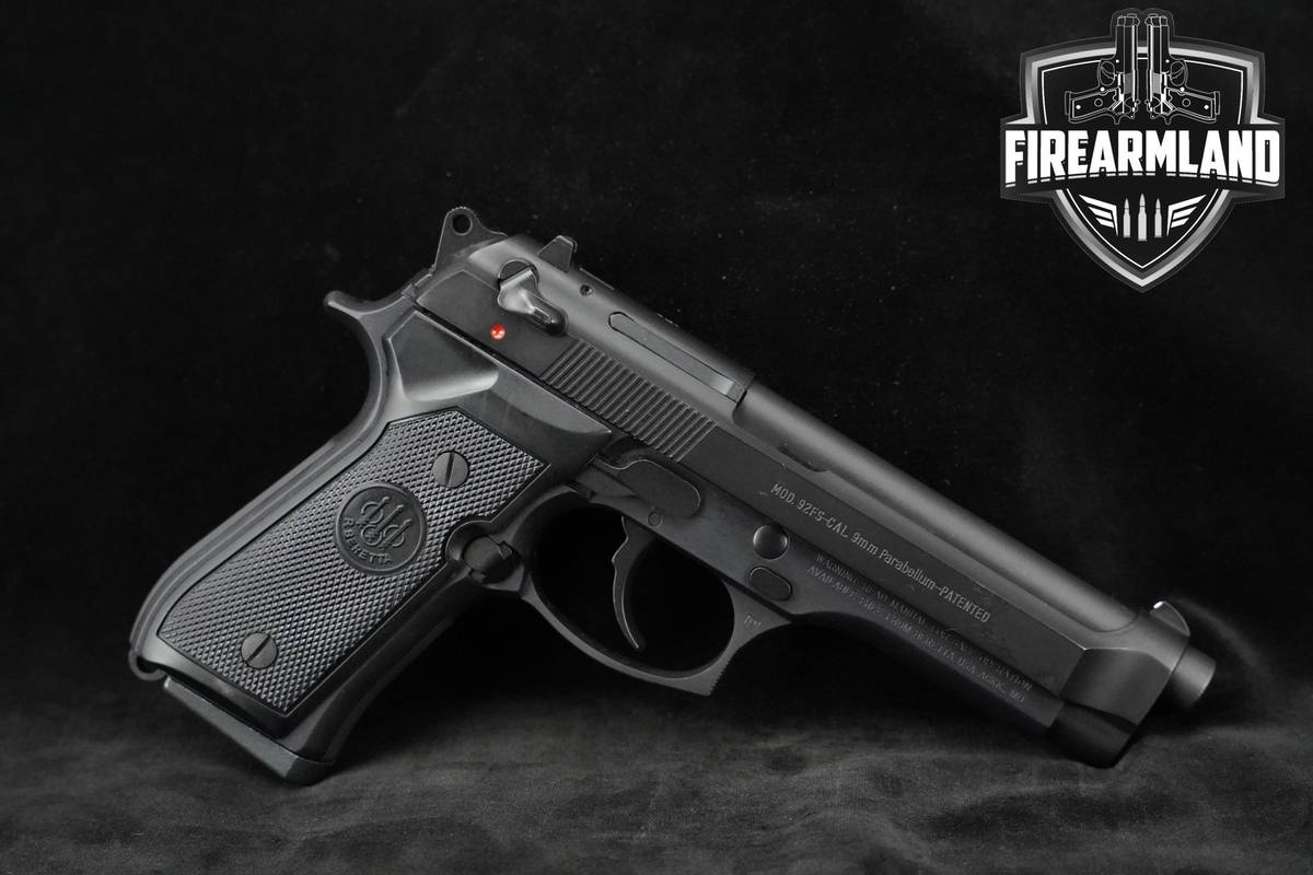 Beretta 92FS 9mm Beretta 92 92FS Beretta-92FS 92-FS +2 MAGS & ORIG CASE