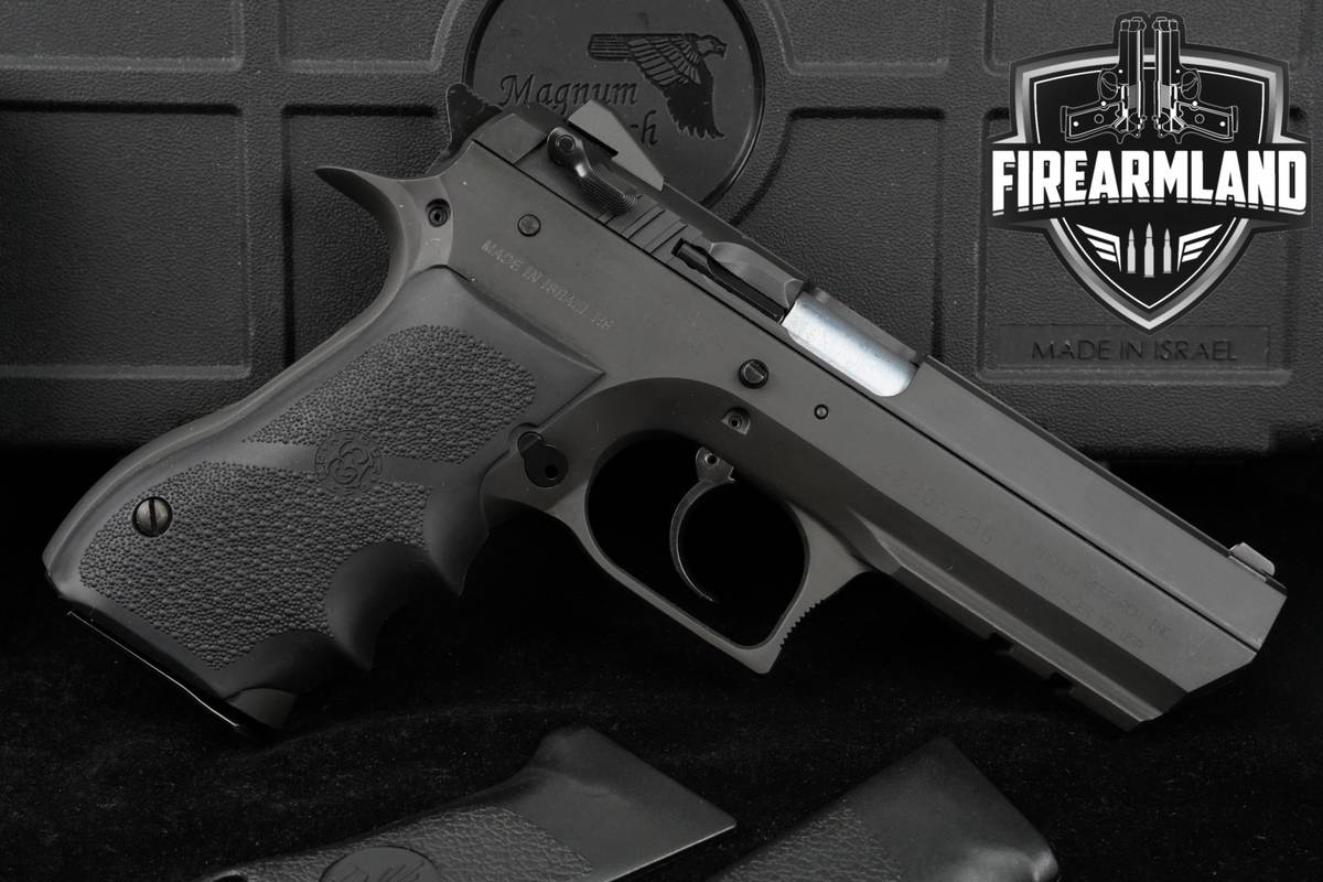 IWI Israel Baby Desert Eagle II Jericho 941 Steel Frame 9mm +2 MAGS, CASE