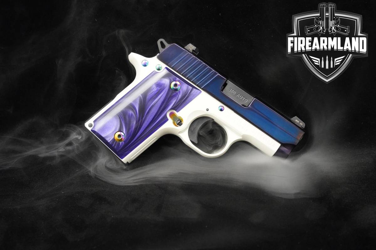 RARE Sig Sauer P238 Purple Chrome 380 ACP 1911 Two-Tone P238 1911 P-238