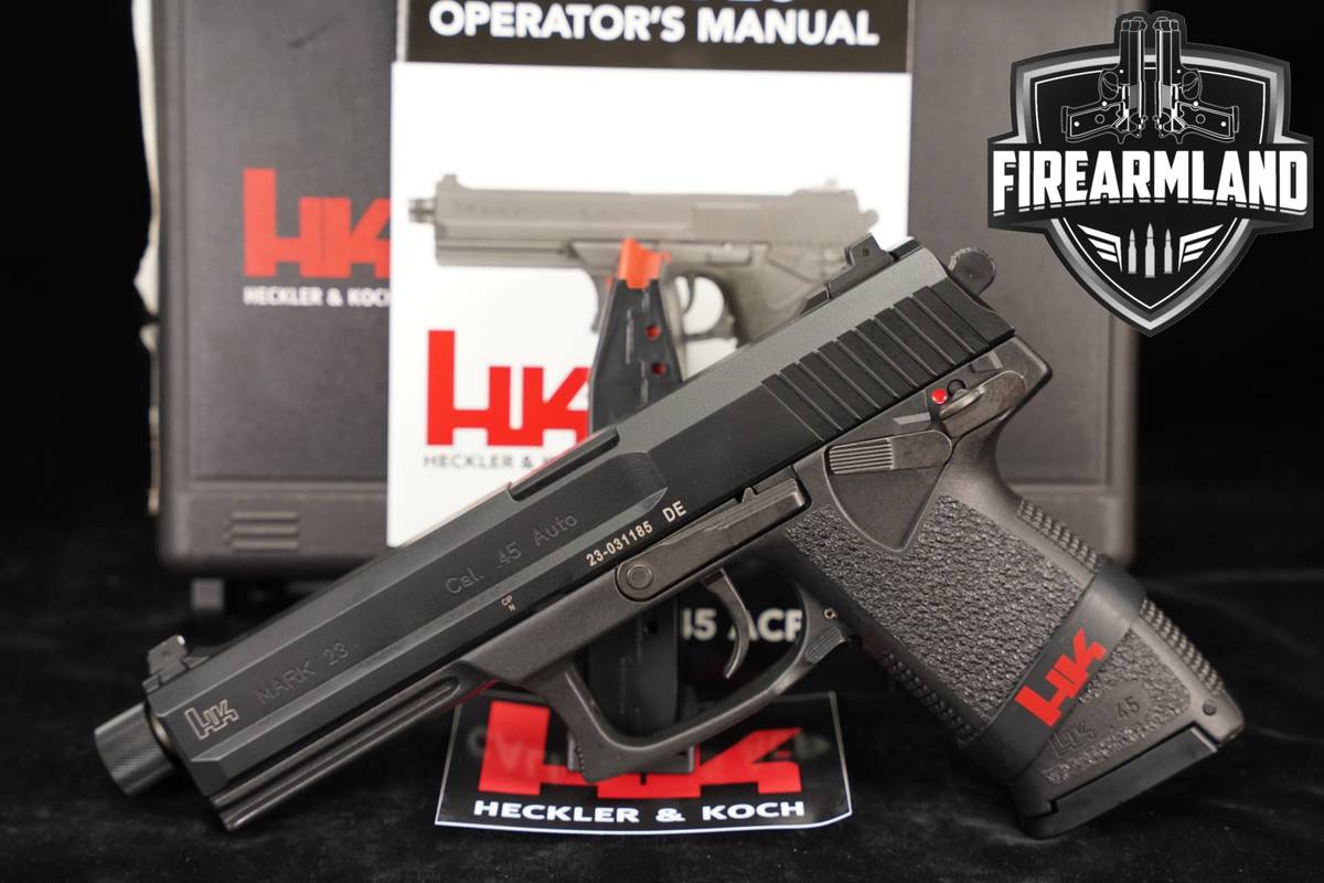 Heckler & Koch Mark 23 45 ACP 6" H&K MK23 MK DA/SA +2 MAGS & ORIG CASE