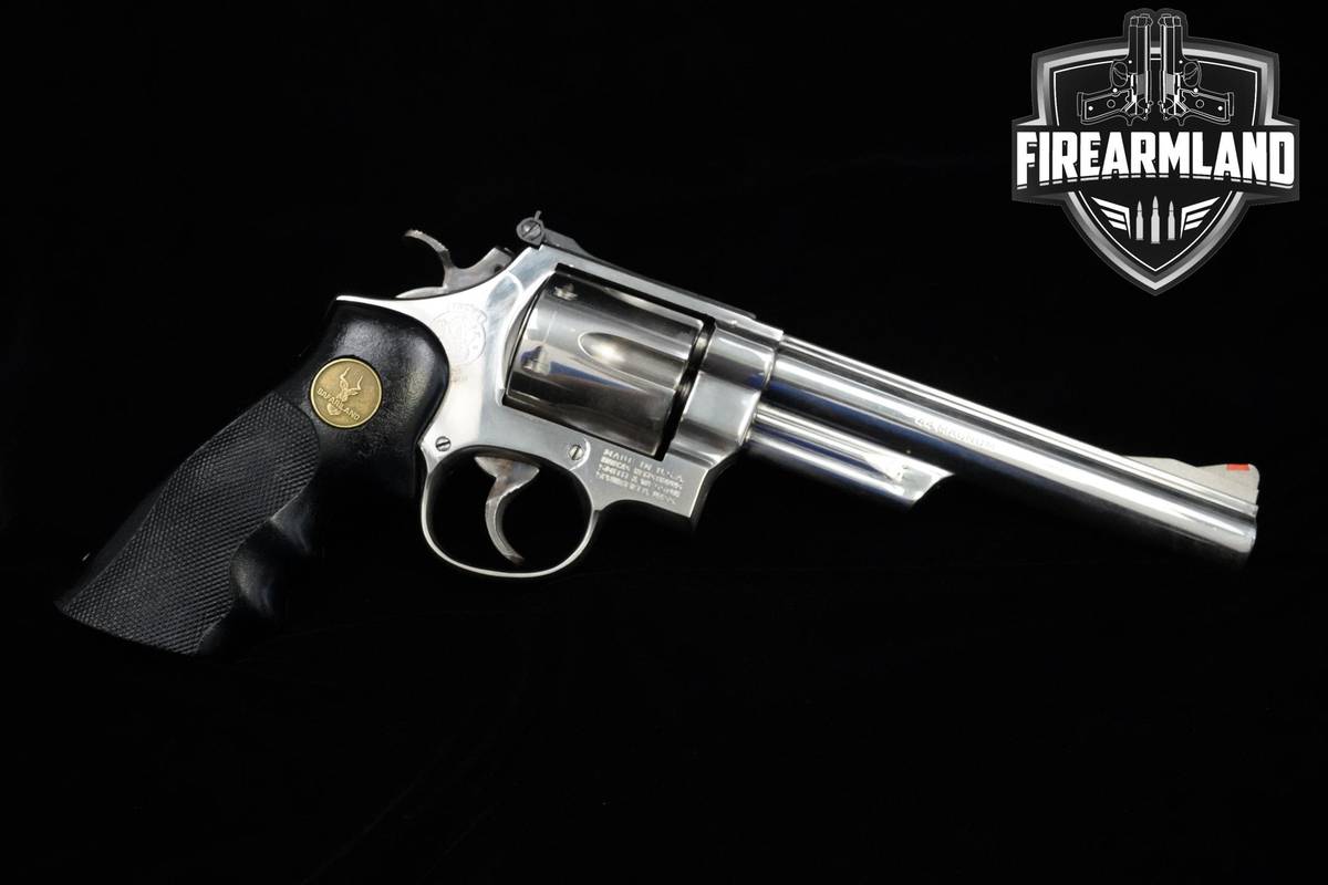 1978 Smith & Wesson (S&W) Model 29-2 44 Magnum 6.5" Nickel Plated S&W 29-2