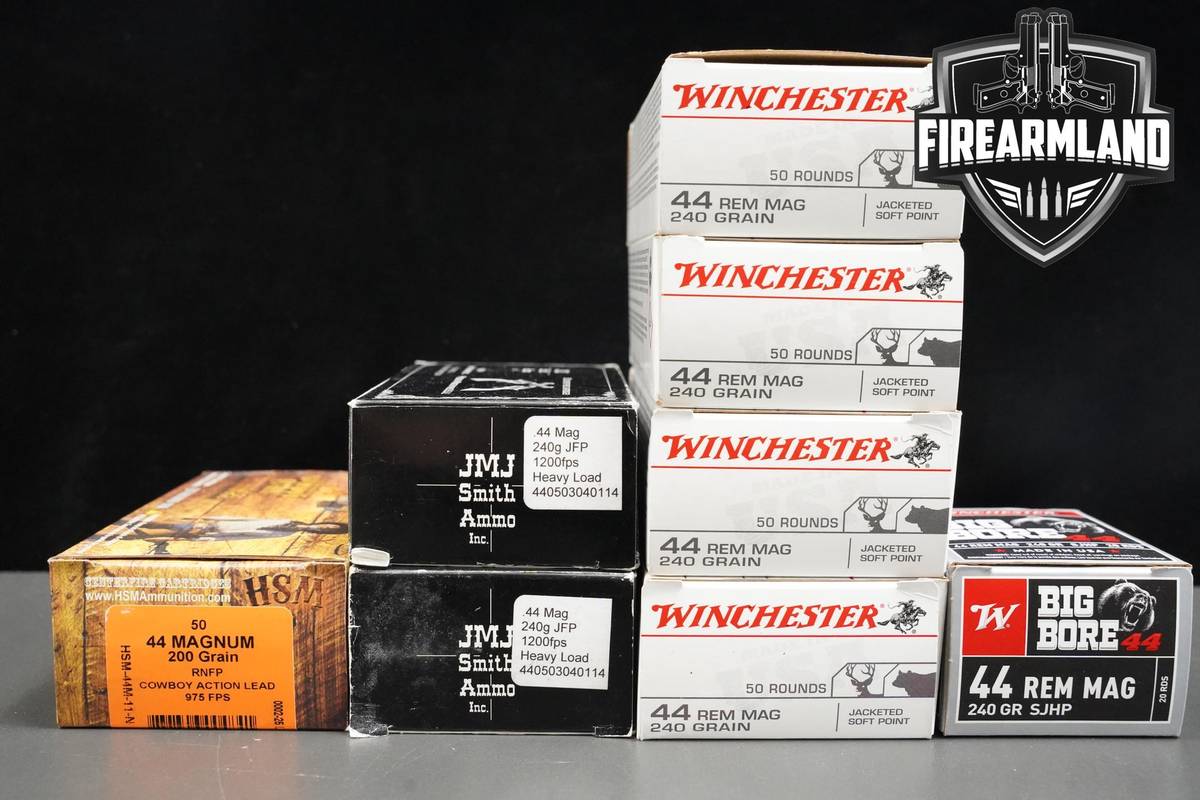44 Magnum Ammo 44-Magnum Ammunition 370 ROUNDS