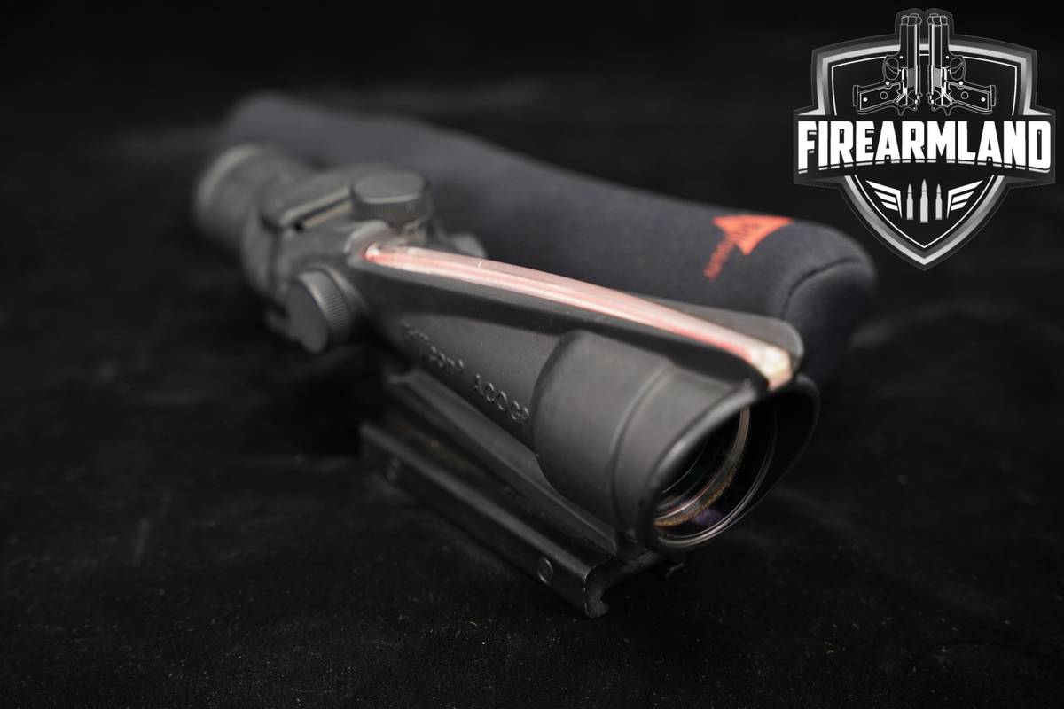 Trijicon ACOG 3.5x35 TA11 Series Red Chevron 3.5x Magnification Scope