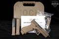 Glock G19X MOS, Threaded Barrel, Davidson’s Exclusive 9mm Luger Coyote in Excellent Condition Image 2
