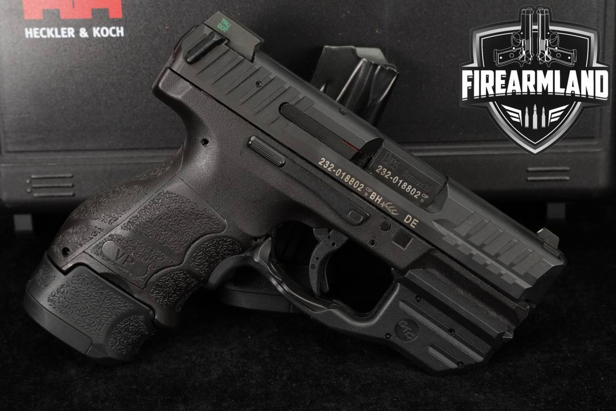 Heckler & Koch VP9 SK 9mm H&K VP 9SK 9 CT LASER +2 MAGS & ORIG CASE