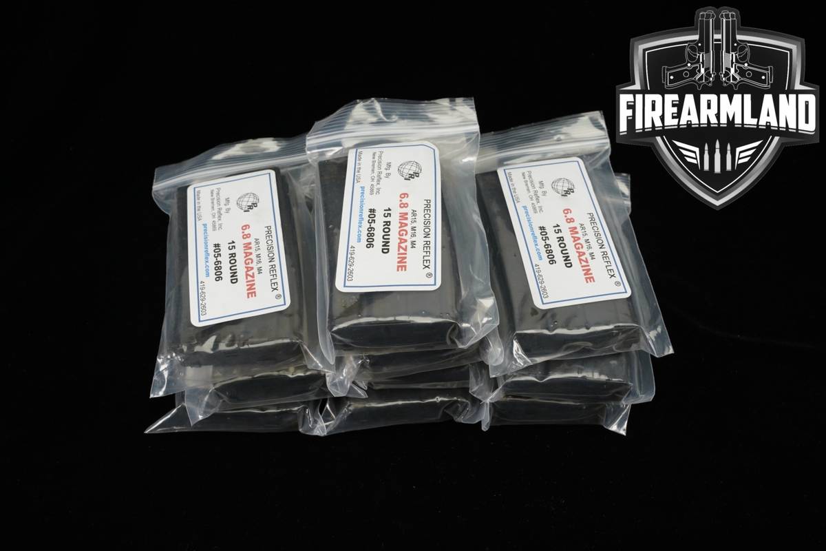 Precision Reflex TEN 10 AR-15 M16 M4 Round Magazines 6.8 Rem Spc AR15 Mags