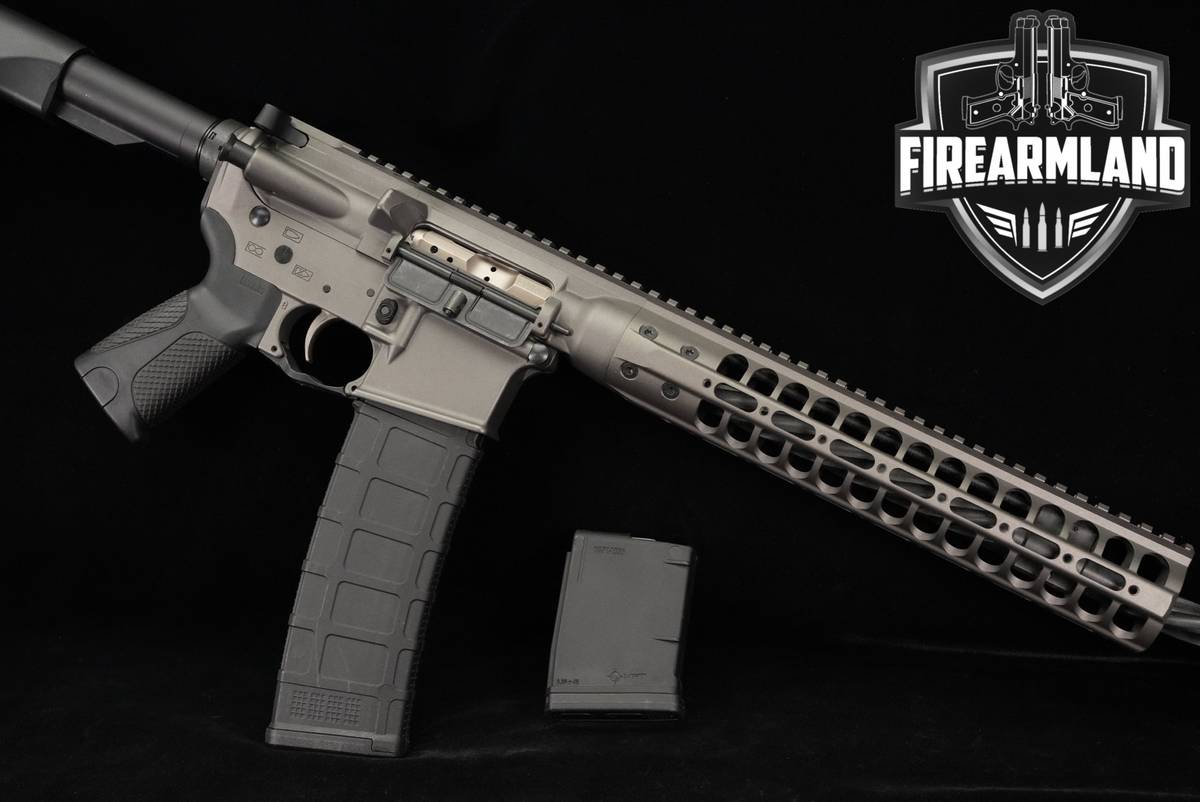 LWRC IC-Discovery 5.56 NATO AR-15 AR15 16" Grey M6 +2 MAGS