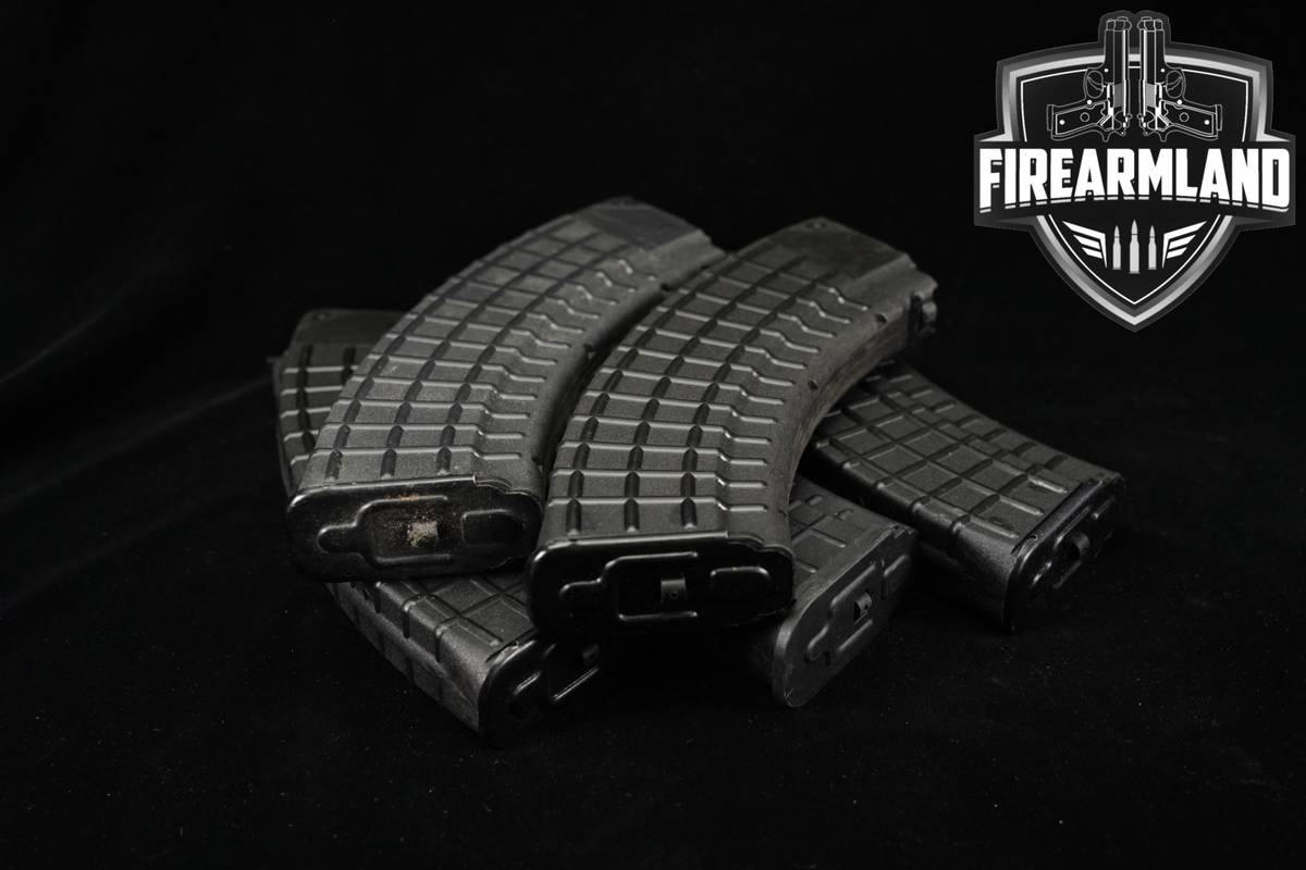 FIVE 5 Arsenal Circle 10 AK-47 30 Round Waffle Magazines 7.62x39 AK47 Mags