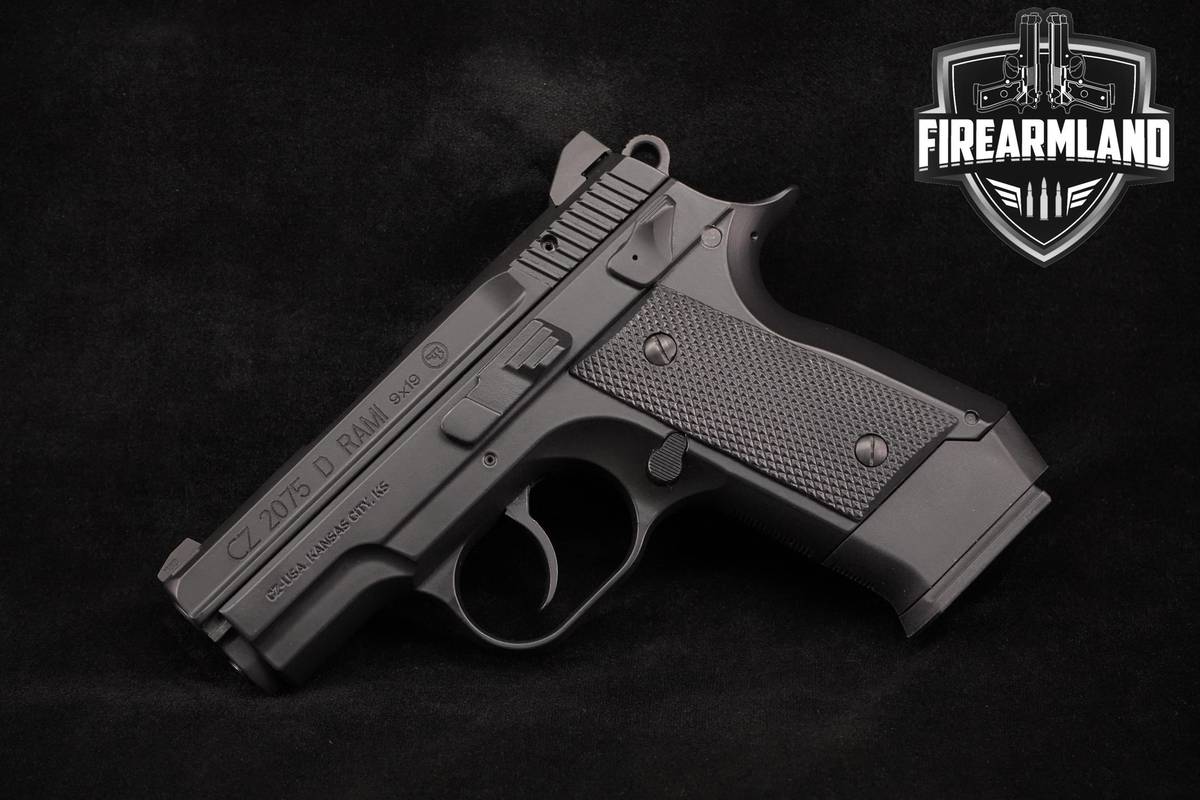 DISCONTINUED! CZ 2075 RAMI D 9mm +5 MAGS & OG CASE