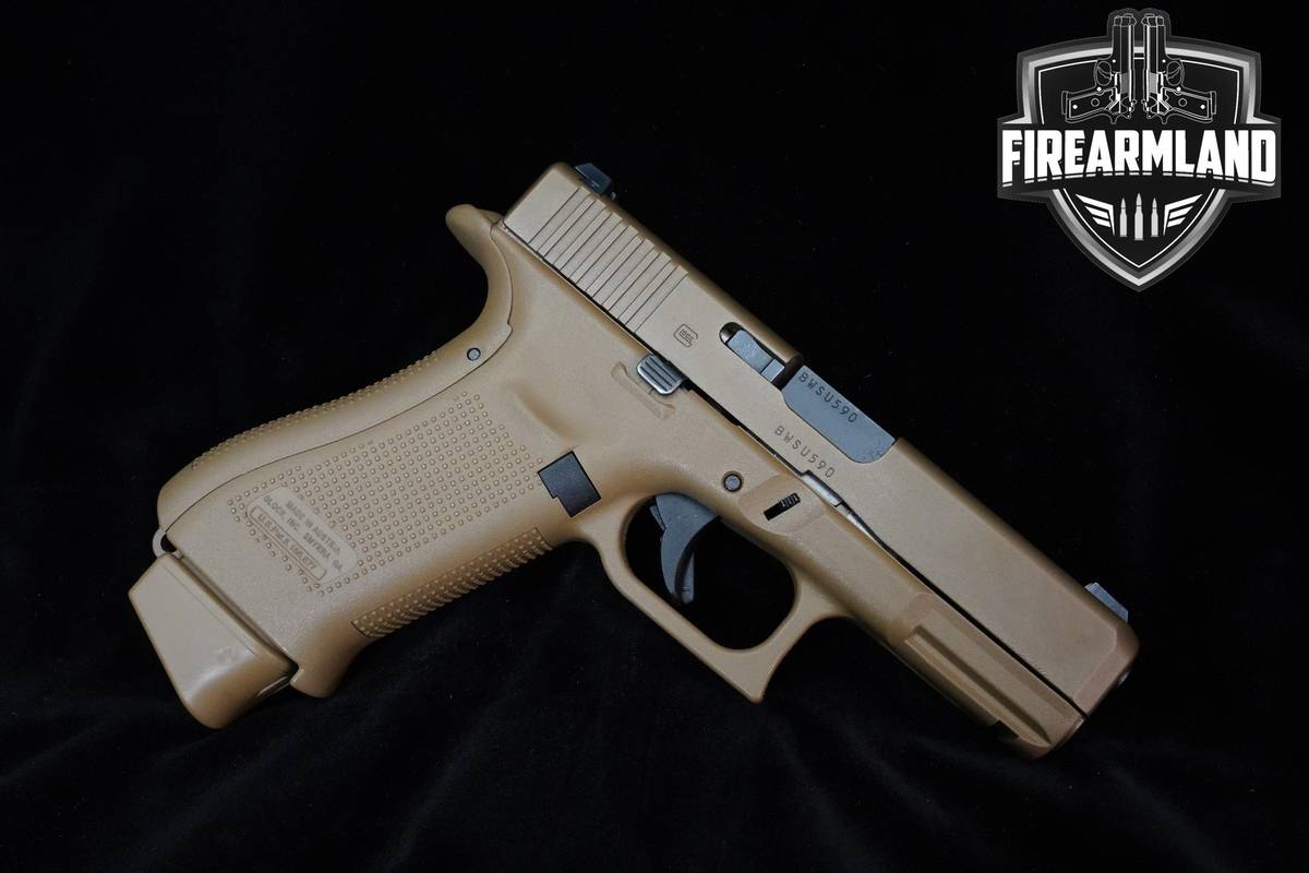 Glock 19X 9mm 4" Coyote Glock +3 MAGS & ORIG CASE