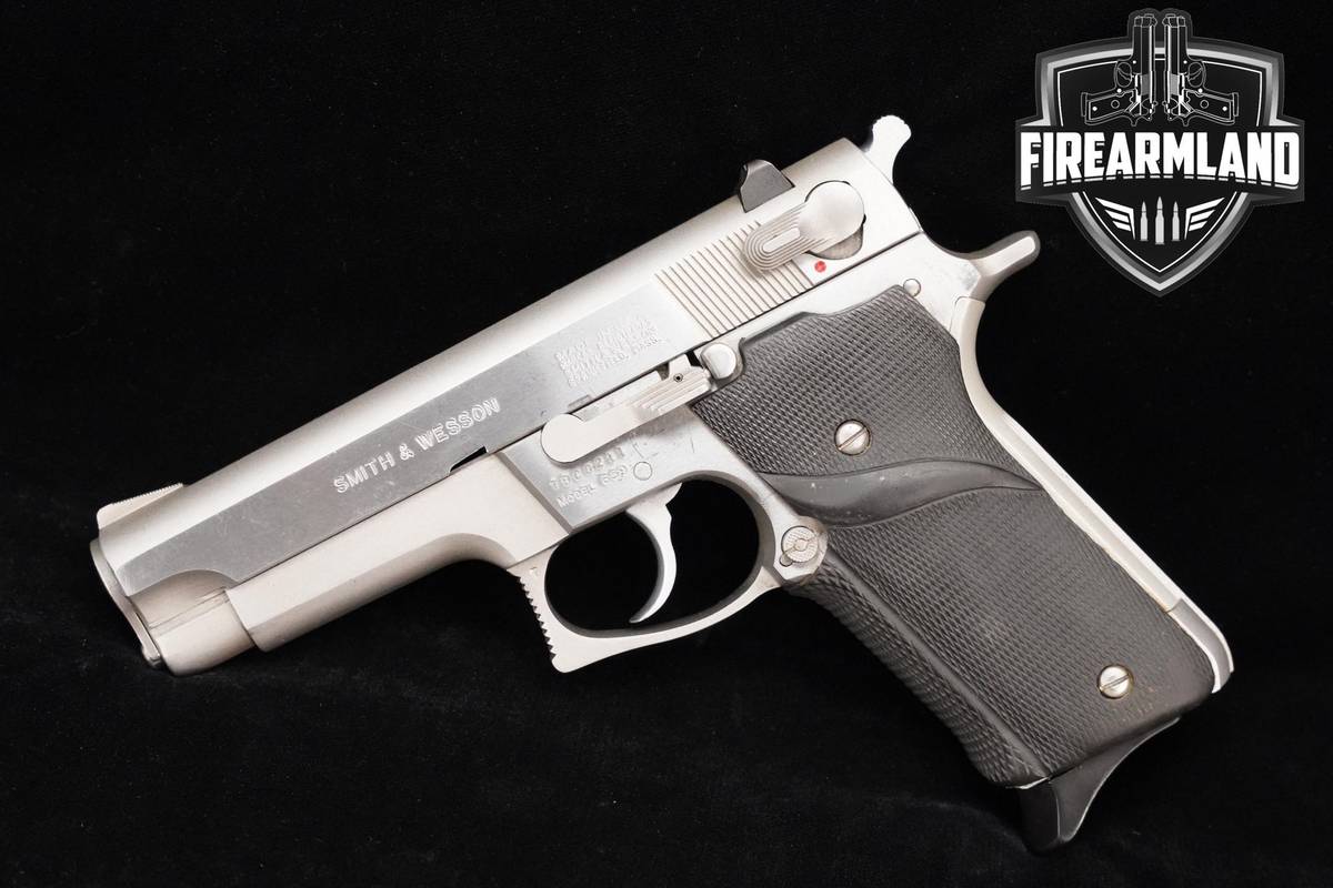 1987-1989 Smith & Wesson S&W Model 659 9mm 4.0" Satin Stainless DA/SA