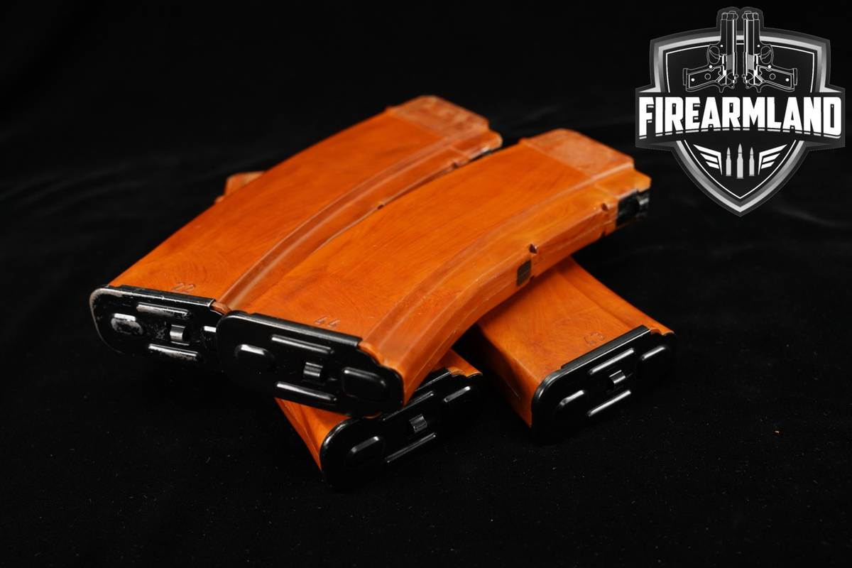East German Surplus FOUR 4 AK-74 30 Rd Magazines 5.45x39mm AK74 Mags