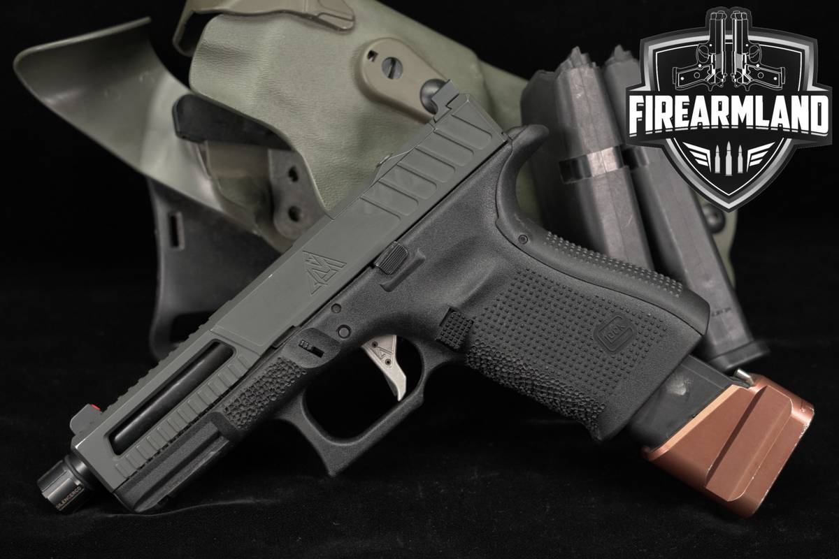 Glock G19 Gen5 Nomad Defense Slide SilencerCo Barrel 9mm 4.5 Pistol +3 MAGS