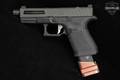 Glock G19 Gen5; Nomad Defense slide; SilencerCo barrel 9mm Luger Black in Good Condition Image 4