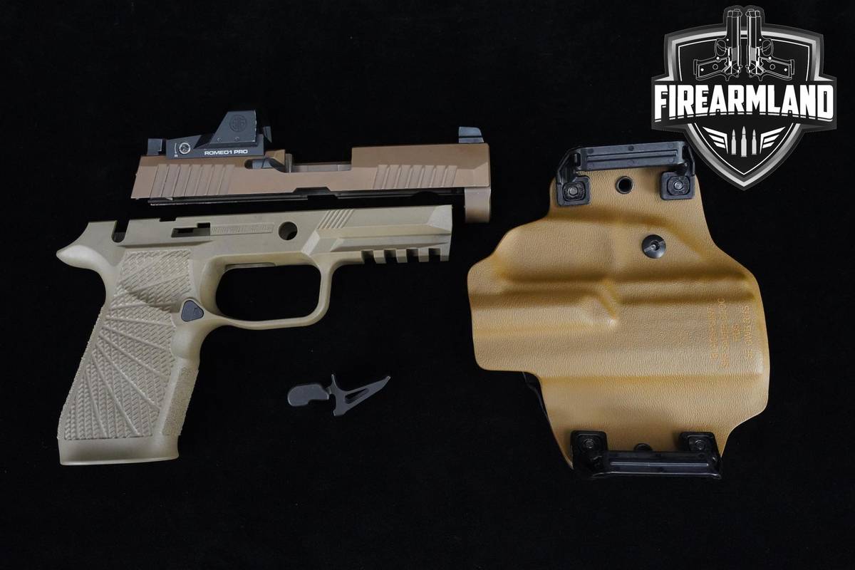 Sig Sauer Wilson Combat P320 BUILD KIT SIG P320 + ROMEO1 PRO & HOLSTER