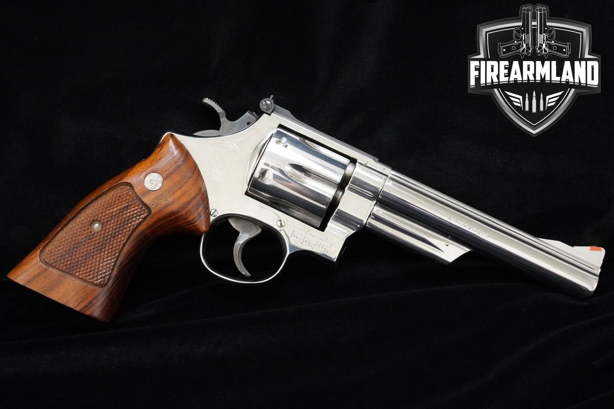 NICE! 1980 Smith & Wesson (S&W) Model 57 41 Rem Magnum 6" S&W 57 +ORIG BOX