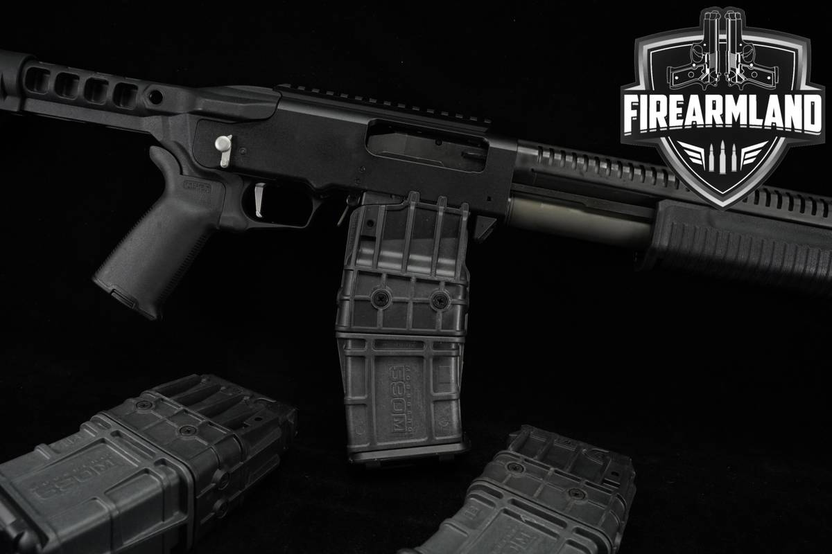 Mossberg 590RM Standoff 12-Gauge 18.5" Parkerized MAGAZINE-FED +3 MAGS