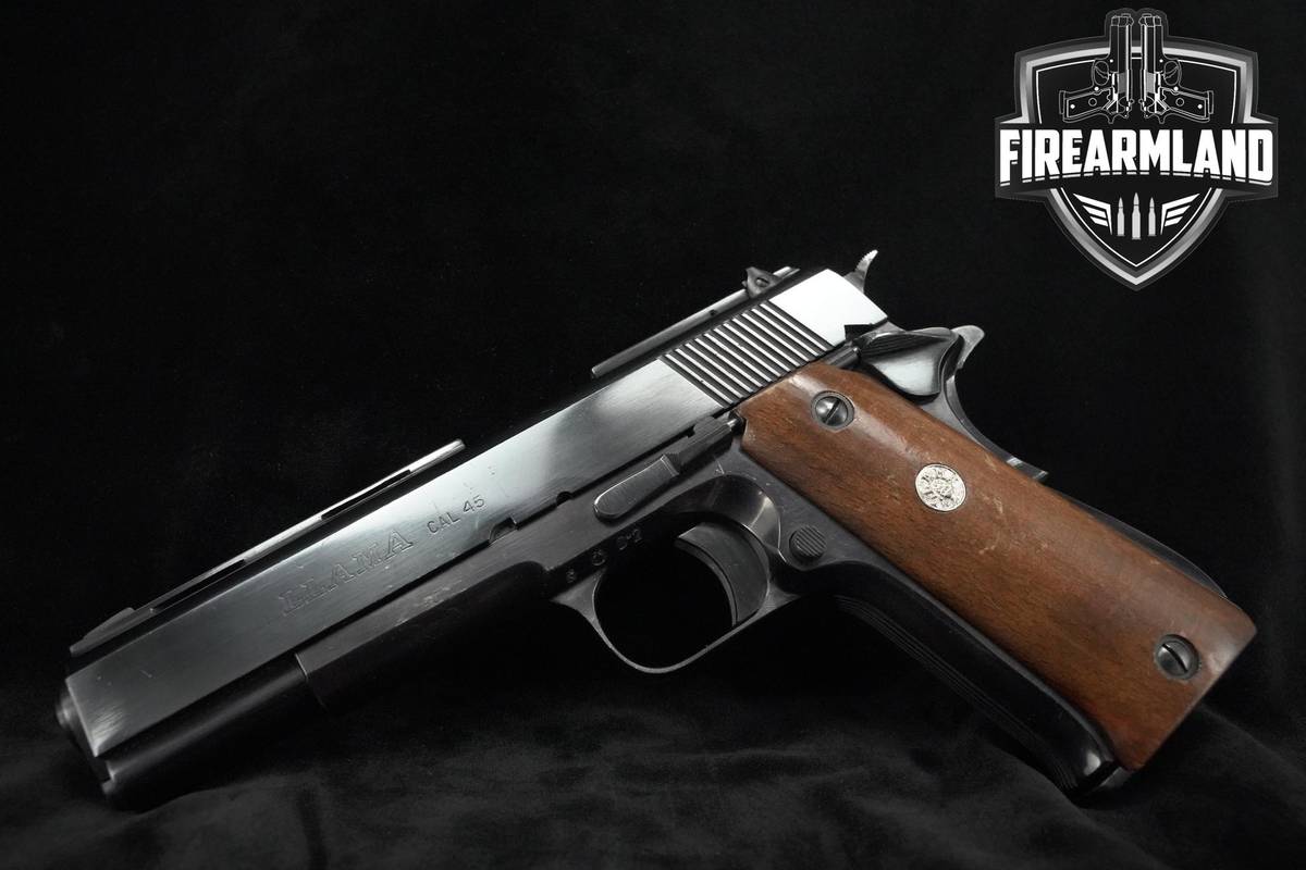 Llama Model IX-A 45 ACP 5" Blued Llama-IXA IX-A