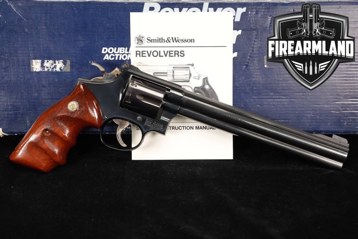 1990 Smith & Wesson Model 16-4 S&W 32 H&R Magnum 8.4" Blued +ORIG BOX