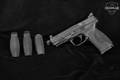 Smith & Wesson (S&W) M&P9 M2.0 Threaded Barrel 9mm Luger Armornite in Excellent Condition Image 2