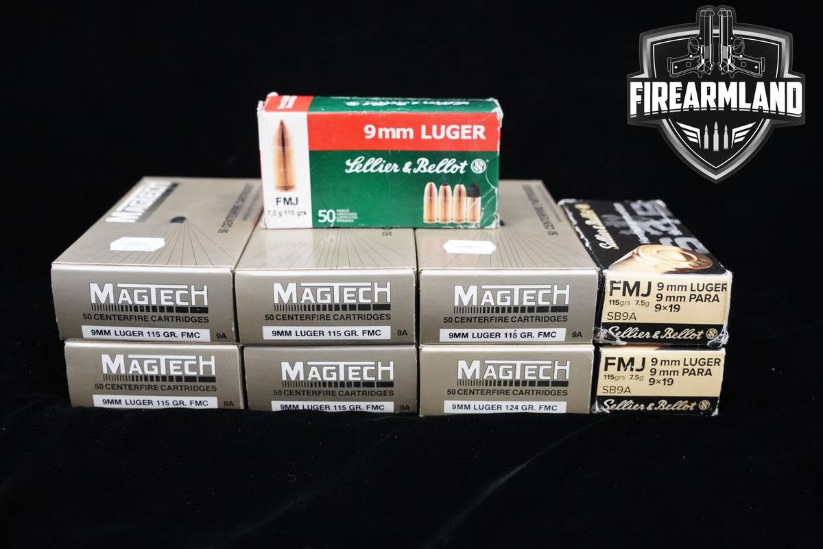9mm Ammo 9 450 rounds