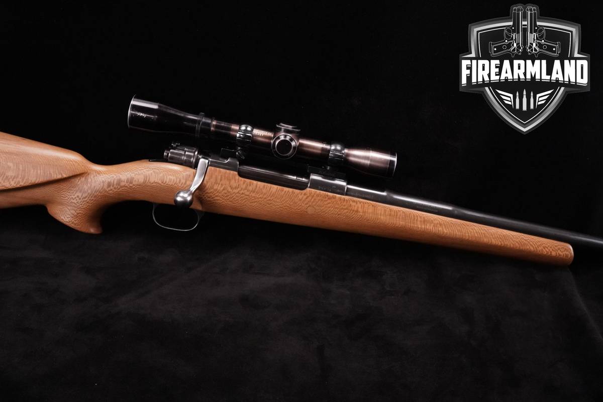 FN Mauser LH Stock Sporter 7mm Rem Magnum 24" Blued Browning-Barrel +OPTIC