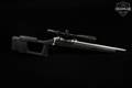 Savage Arms Model 10 .540" bolt face, likely a magnum. .330-.340" bore Stainless & Synthetic in Good Condition Image 3
