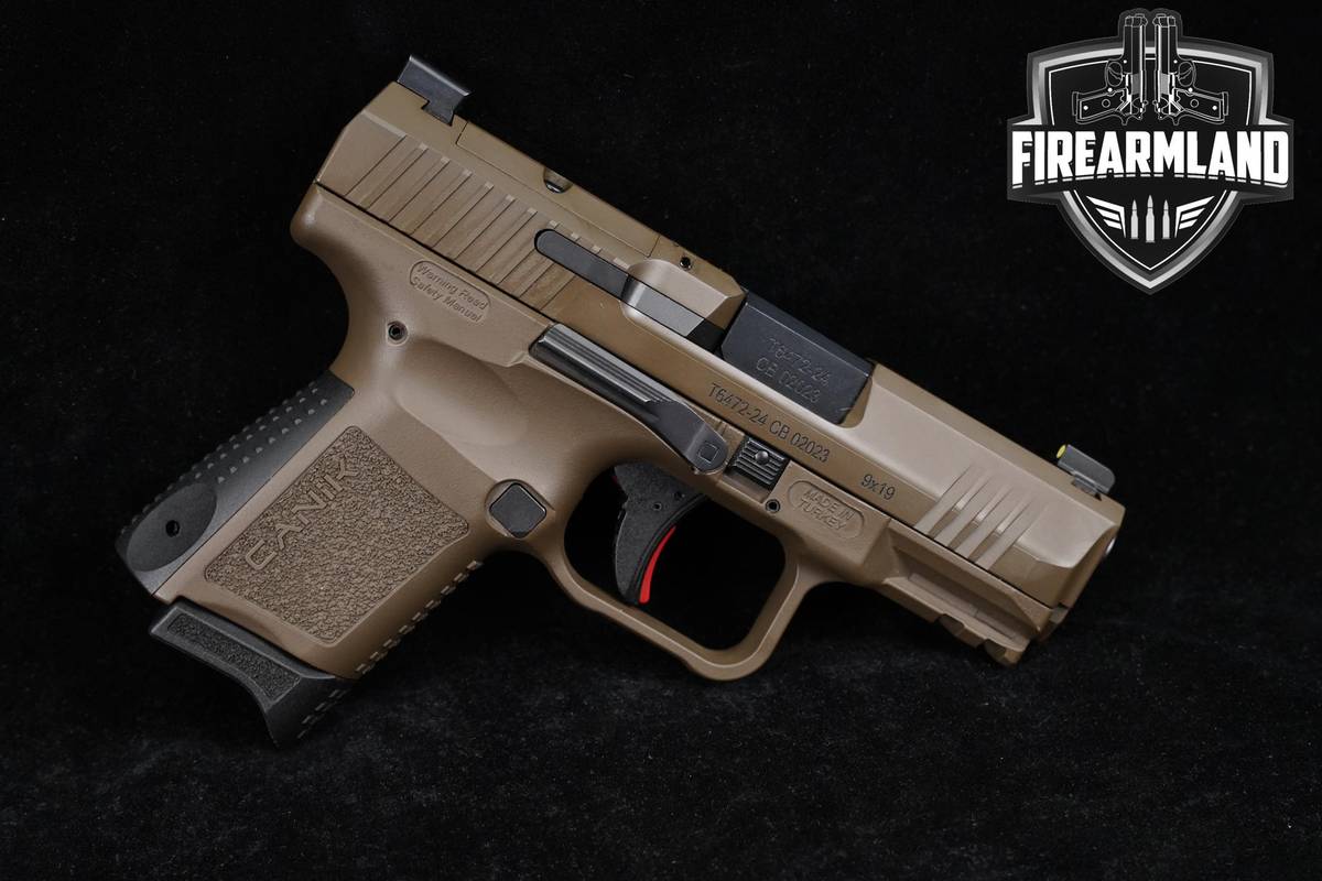 Canik TP9 Elite SC 9mm 3.6" Flat Dark Earth +2 MAGS, ORIG CASE & HOLSTER