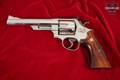 1986 Smith & Wesson (S&W) Model 57-1 .41 Rem. Mag. Bright Nickel in Very Good Condition Image 4