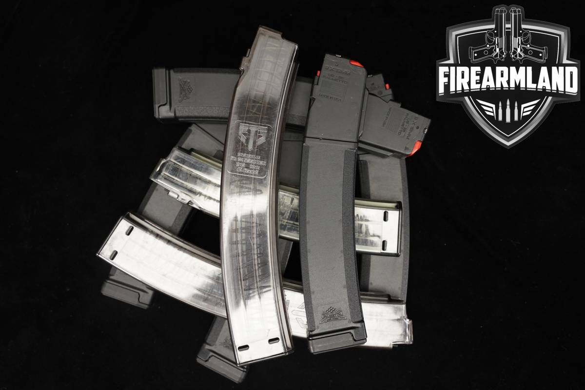 EIGHT (8) CZ Scorpion Style Magazines 9mm Luger EVO3 Mags