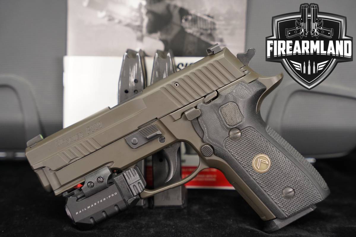 Sig Sauer P229 Legion 9mm P 229 +3 MAGS, ORIG CASE, CT RAILMASTER LASER