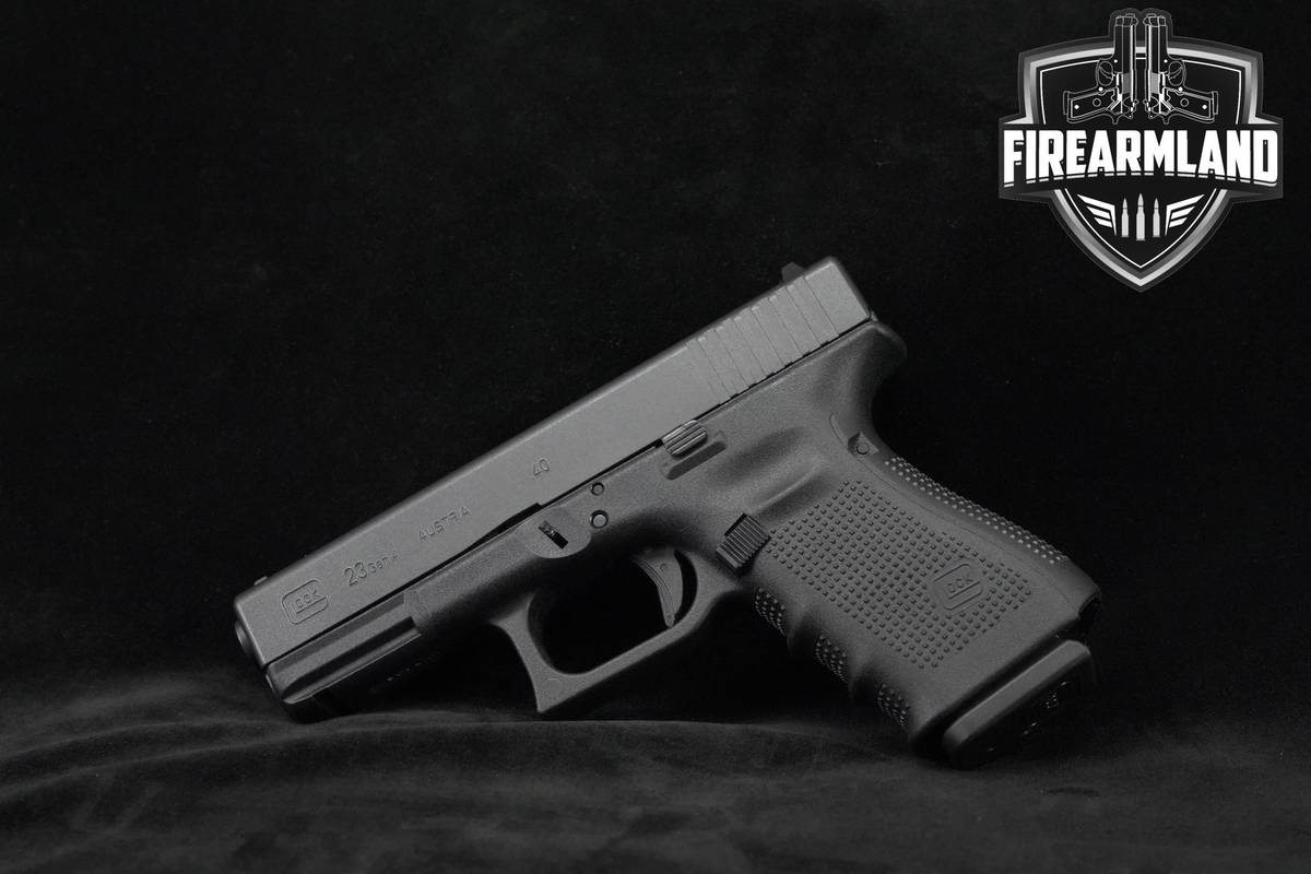 Glock 23 Gen4 40 S&W 3.9" Glock G23 G-23 Gen-4 COMPACT +2 MAGS & ORIG CASE