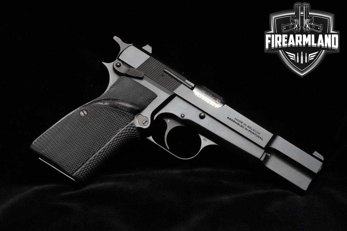 Browning Hi-Power Mk III S 9mm 4.6" Browning-Hi-Power +2 MAGS & ORIG CASE