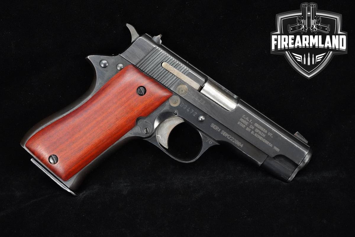 1976 Star BM 9mm 4" Blued SAO Pistol +2 MAGS & HOLSTER