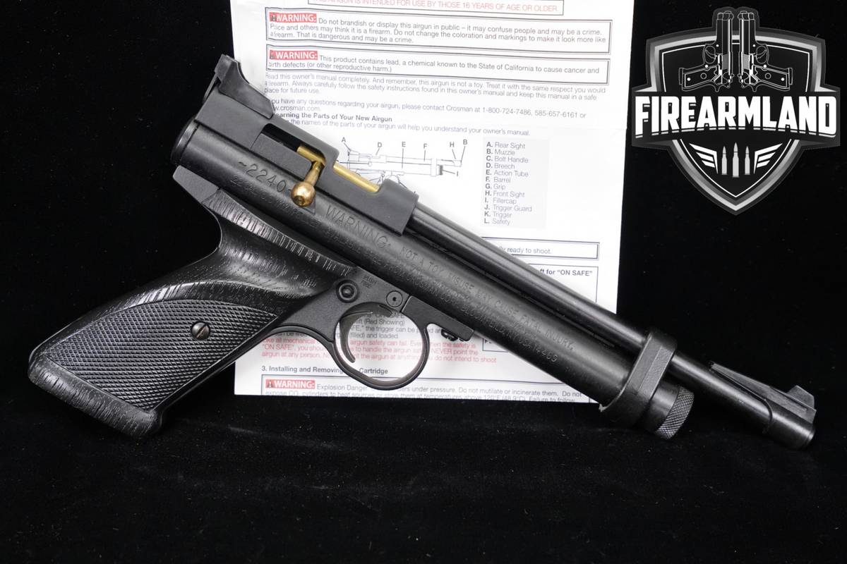Crosman 2240 22-Caliber (5.5Mm) 7.75" Blued