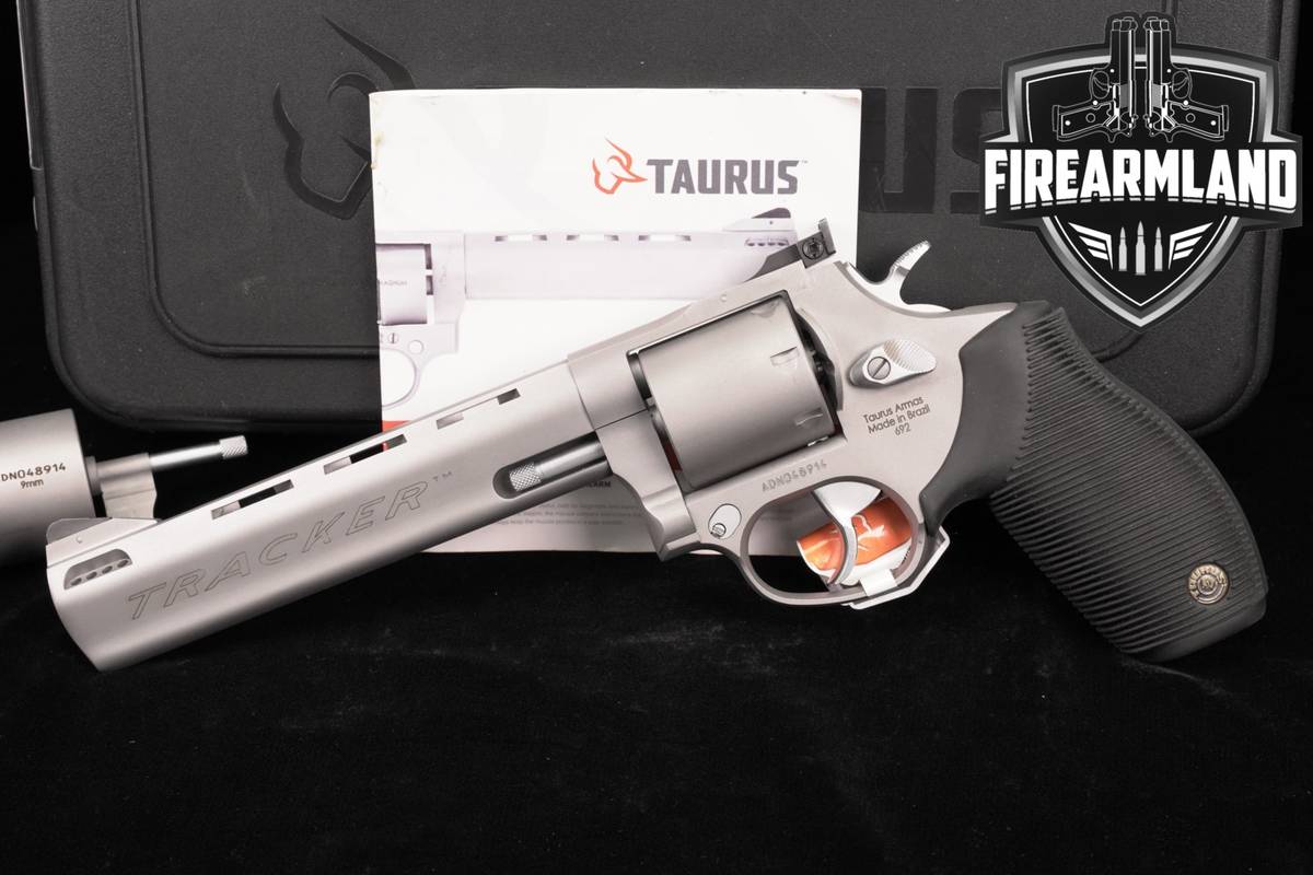 CONVERTIBLE Taurus 692 Tracker 357 Magnum / 38 Special +P / 9mm Luger DA/SA