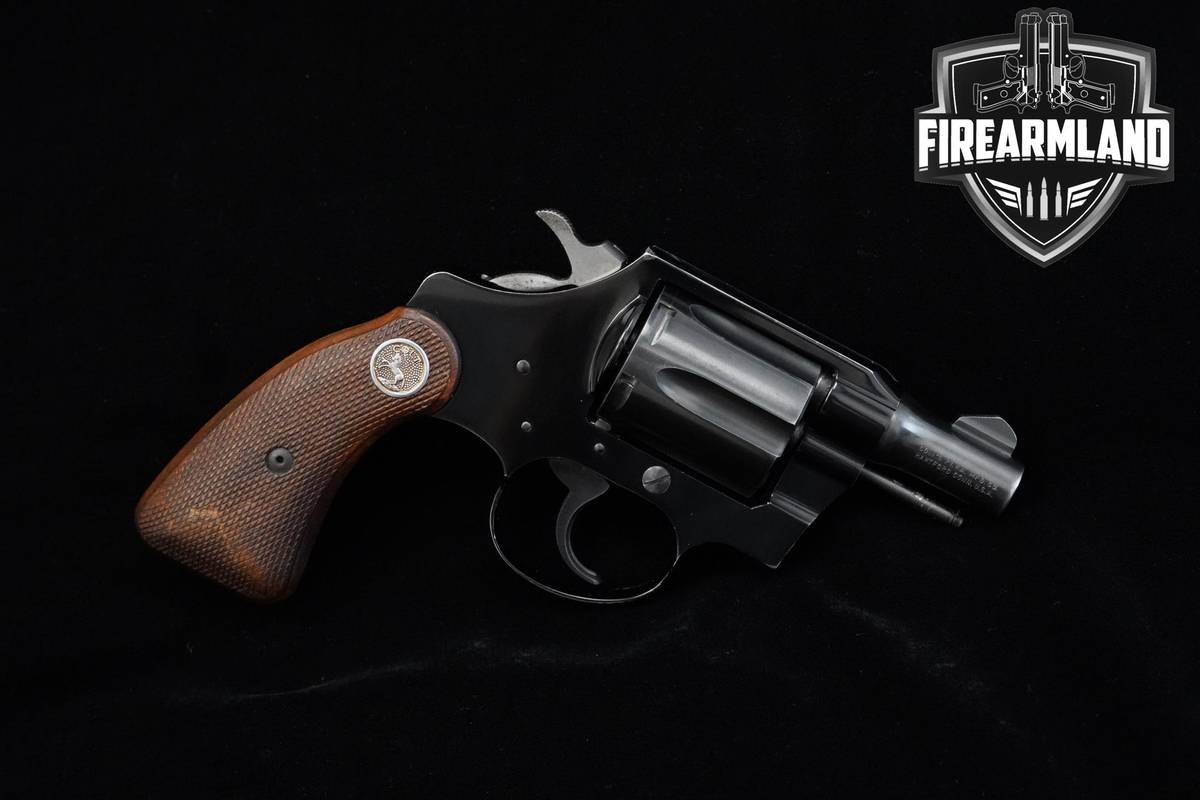 VINTAGE 1961 Colt Cobra 38 Special 2" Black Anodized Colt DA/SA