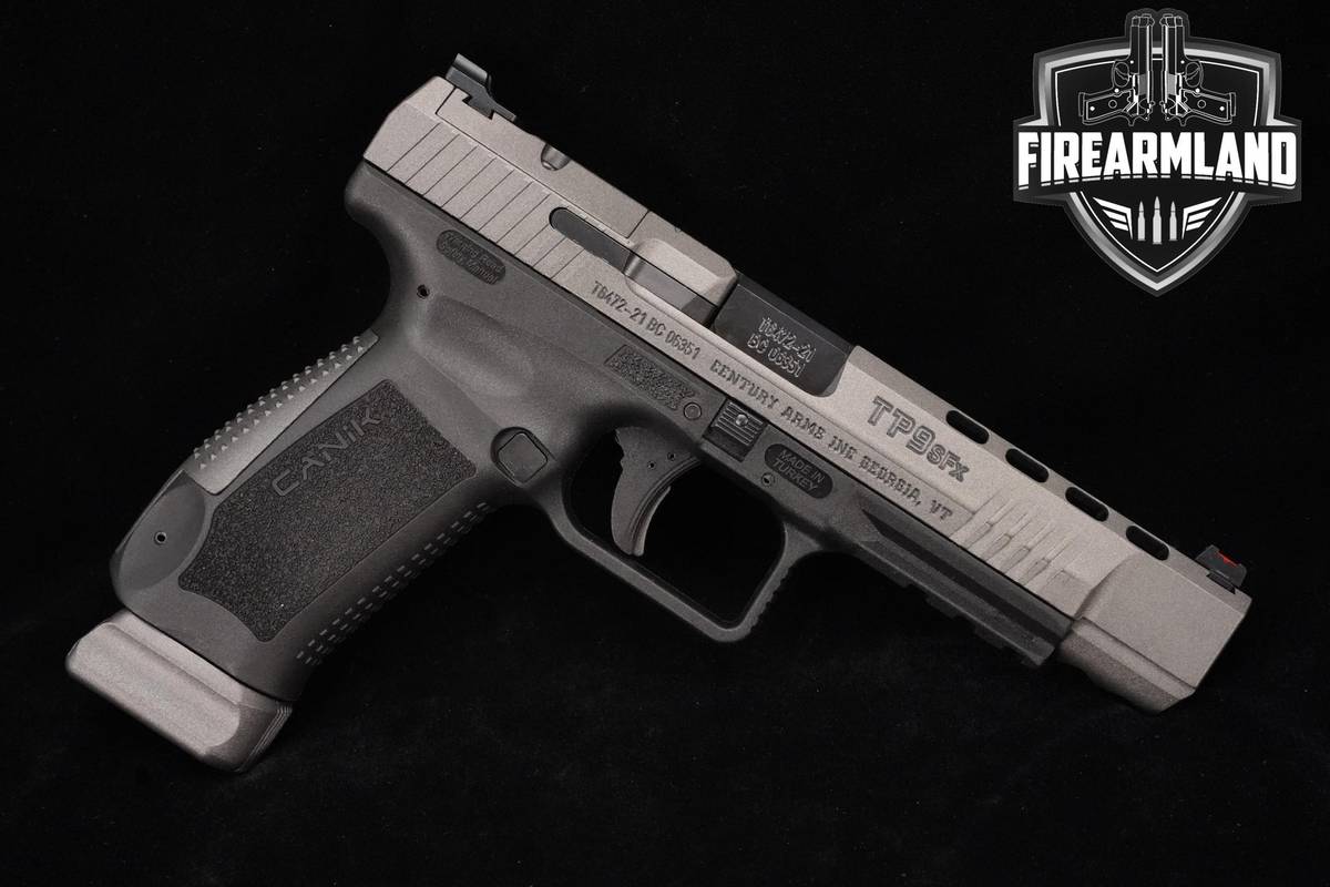 Canik TP9 SFx 9mm 5.2" Tungsten TP 9 TP9SFX +2 MAGS & HOLSTER