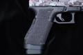 Glock 17 Gen5 9mm Luger (9x19 Para) Red Topography over Urban Leaf Camo Duracoat in Excellent Condition Image 5