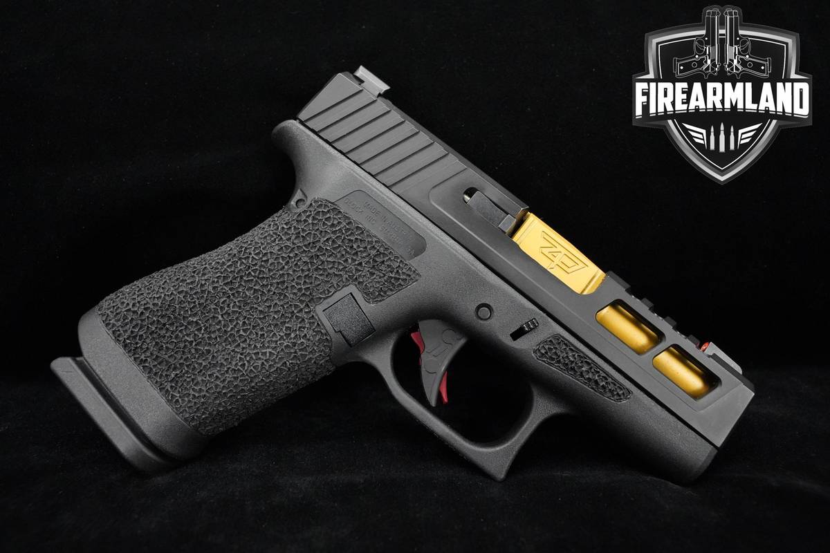 Glock 43X Slimline 9mm G43X Glock-43X ZAFFIRI & ZEV +2 MAGS & ORIG CASE