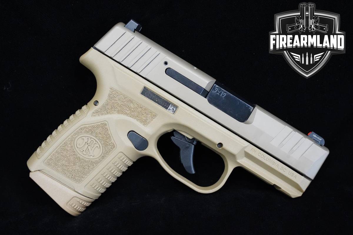 FN Herstal Reflex 9mm Flat Dark Earth FDE FN-Reflex +2 MAGS & ORIG BOX