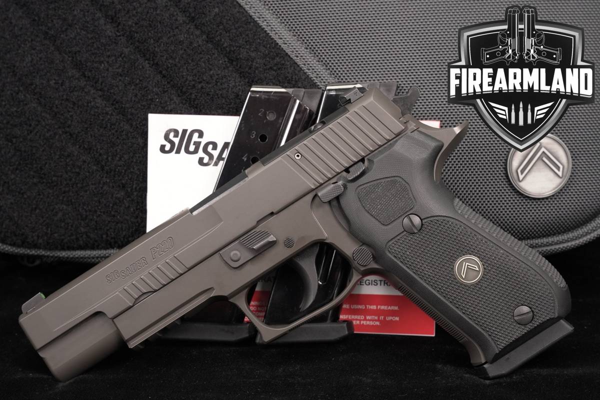 Sig Sauer P220 Legion R2 10mm Optics-Ready P 220 +3 MAGS & ORIG CASE