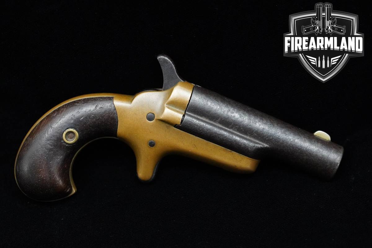 Colt Derringer 3rd Model 41 Rimfire 2.5" Brass/Blued Colt
